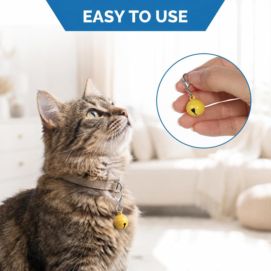 14 Pack Bells for Dog Collars Cat Bells for Collar