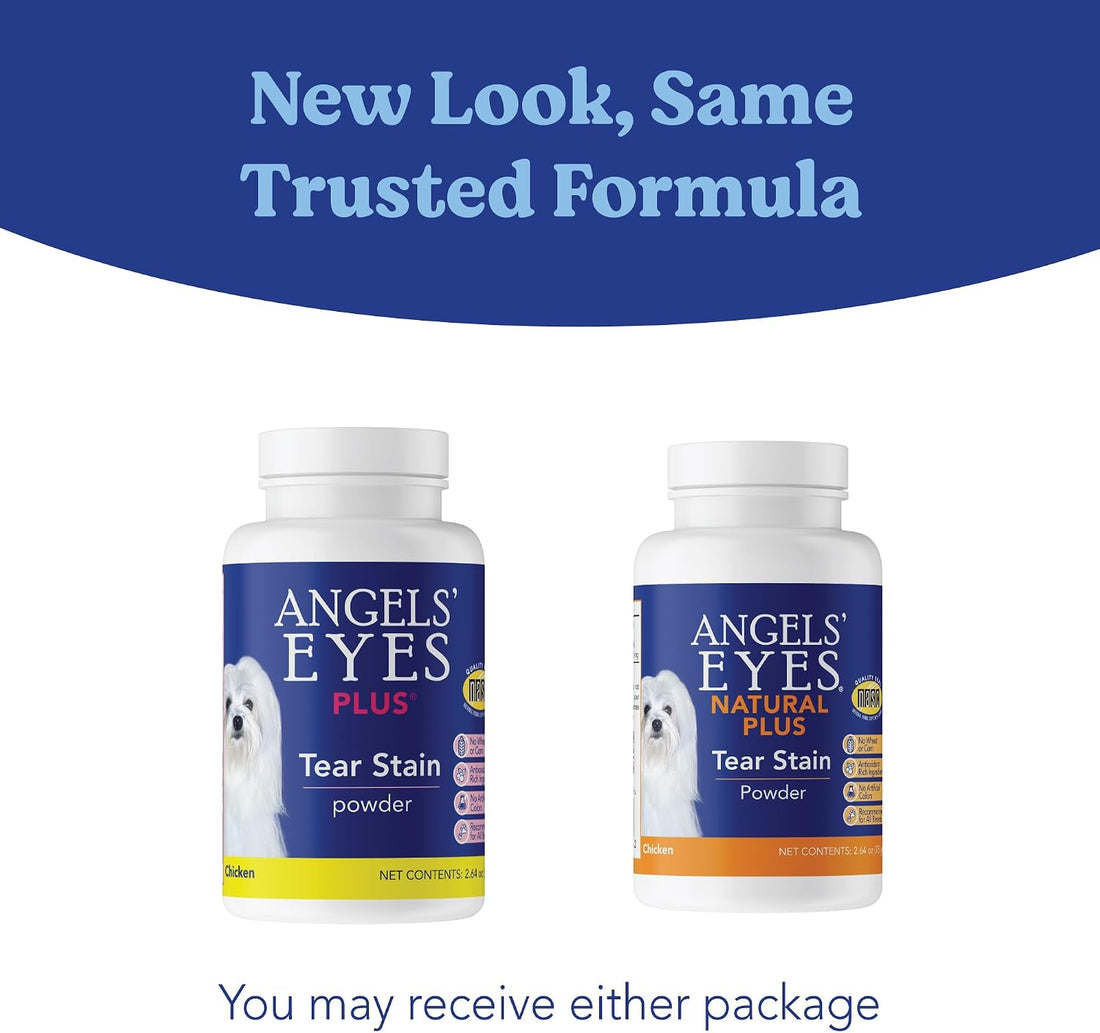 Angels' Eyes Natural Plus Tear Stain Prevention Powder for Dogs & Cats