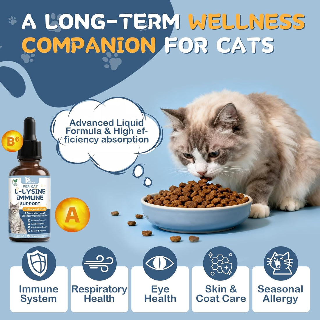 L-Lysine Supplement for Cats