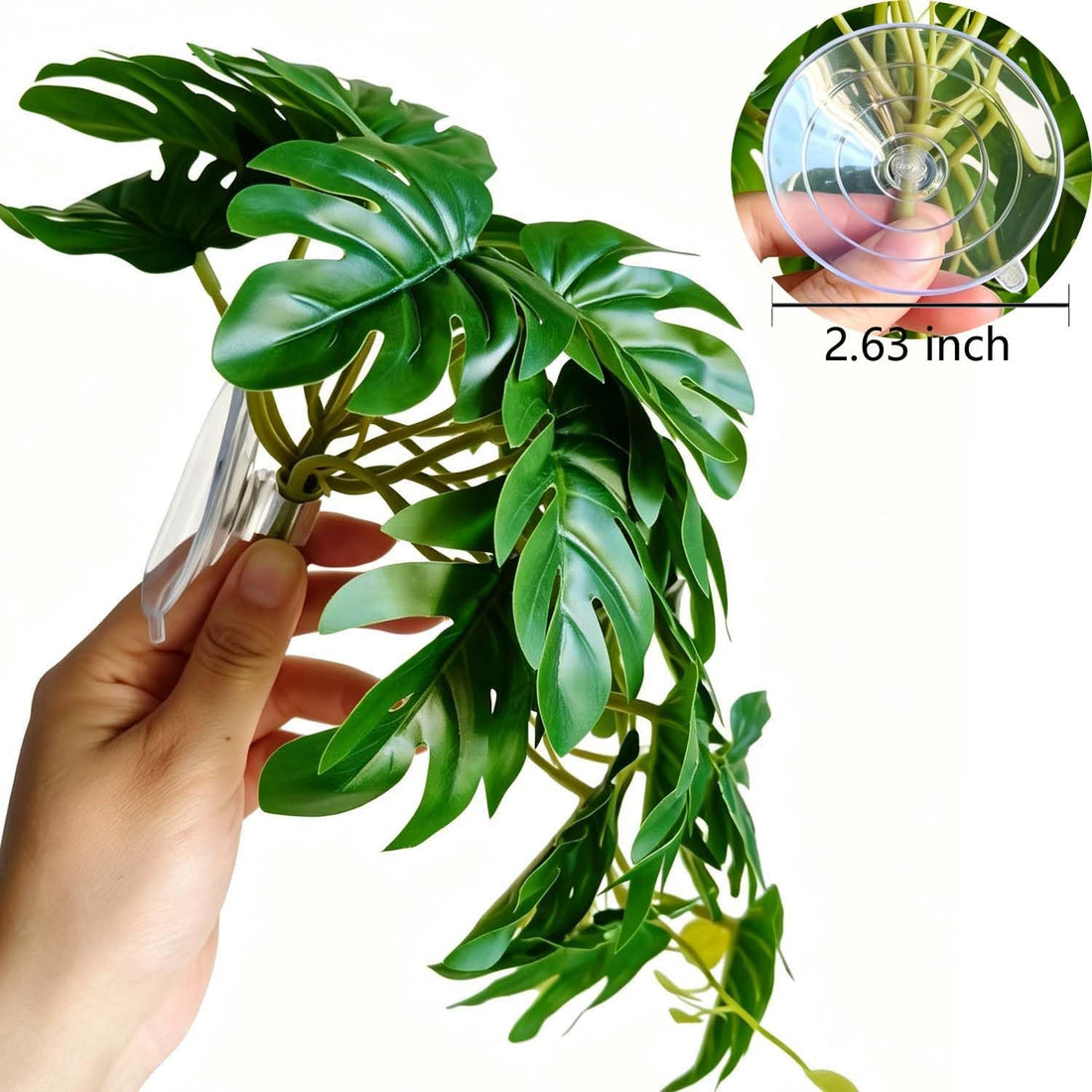 Fake Reptile Plants for Terrarium ,Tank Decor,Artificial Plant