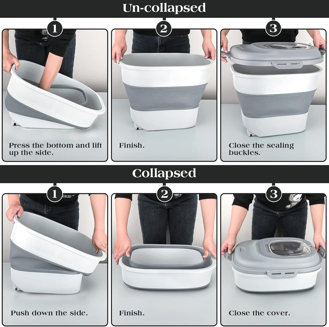 TIOVERY Dog Food Storage Container