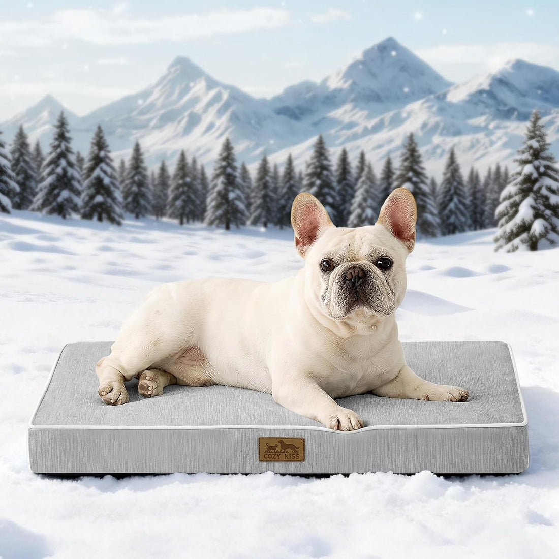 COZY KISS Cooling Dog Bed for Crate