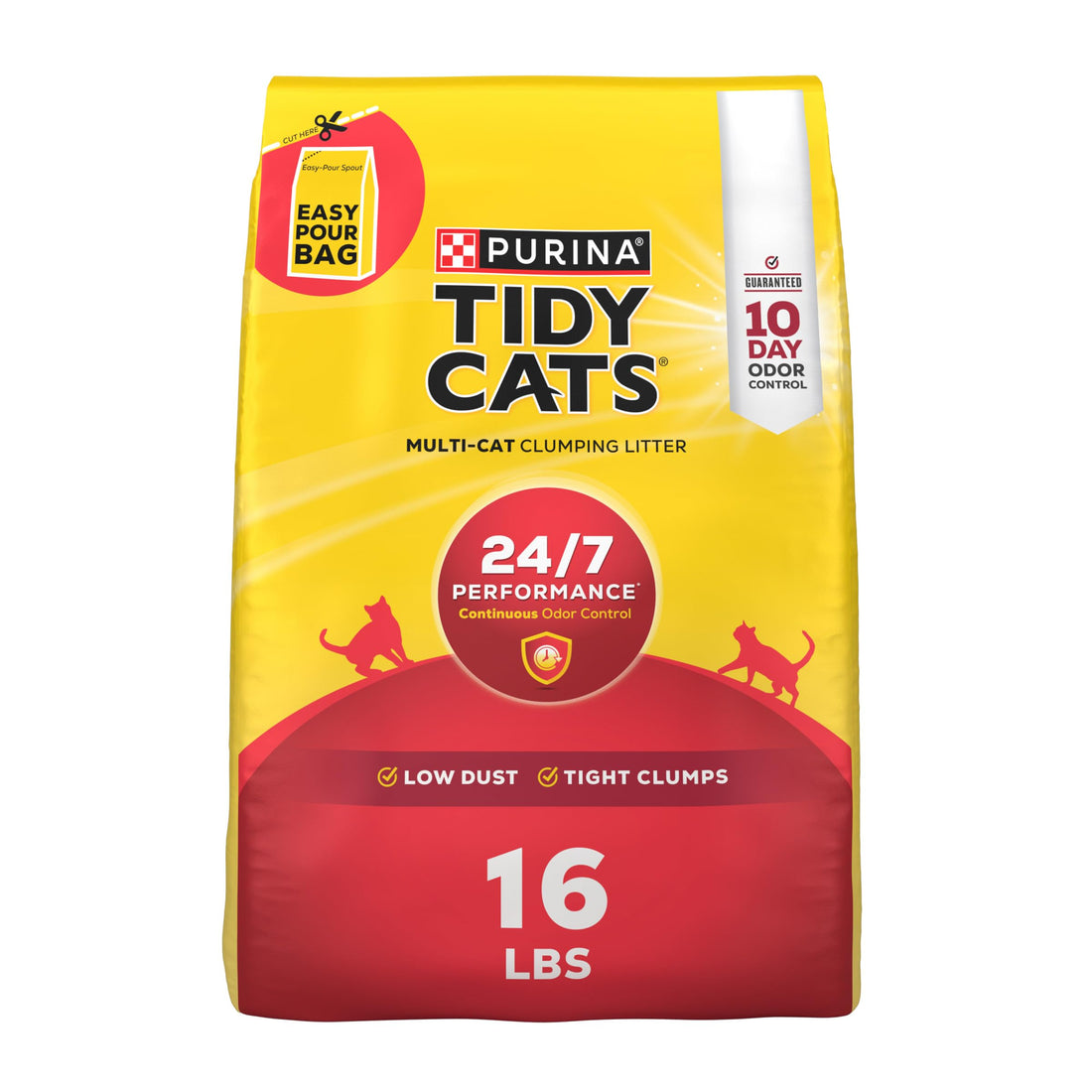 Purina Tidy Cats Clumping Cat Litter Odor Control
