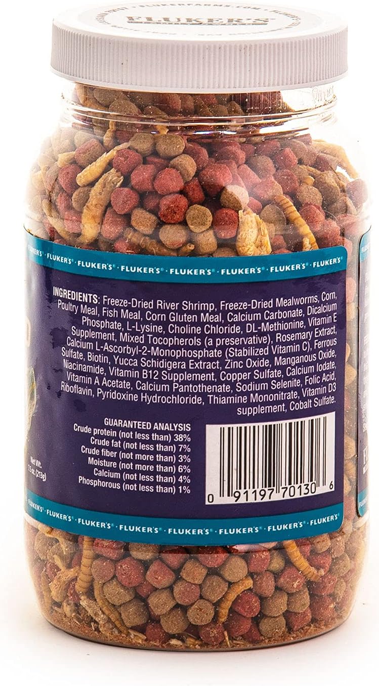 Fluker's Buffet Blend Aquatic Formula, Turtle Food with Freeze