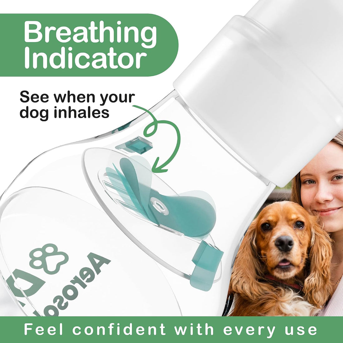 Dog Aerosol Chamber – Canine Inhaler Spacer for Dogs