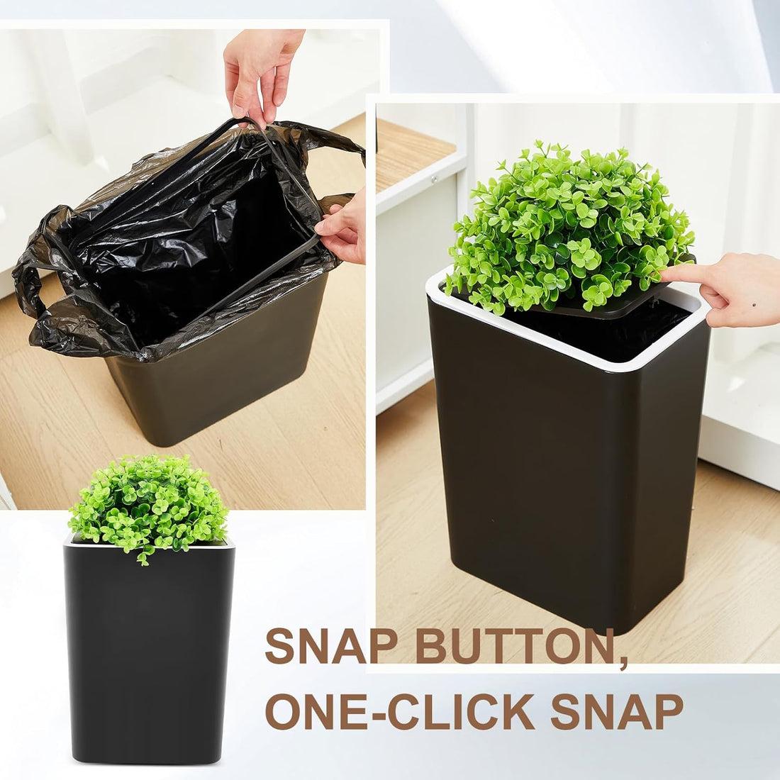 Jingmore Dog Poop Trash Can Outside 3.96 Gal/15 L Plant Styled Dog