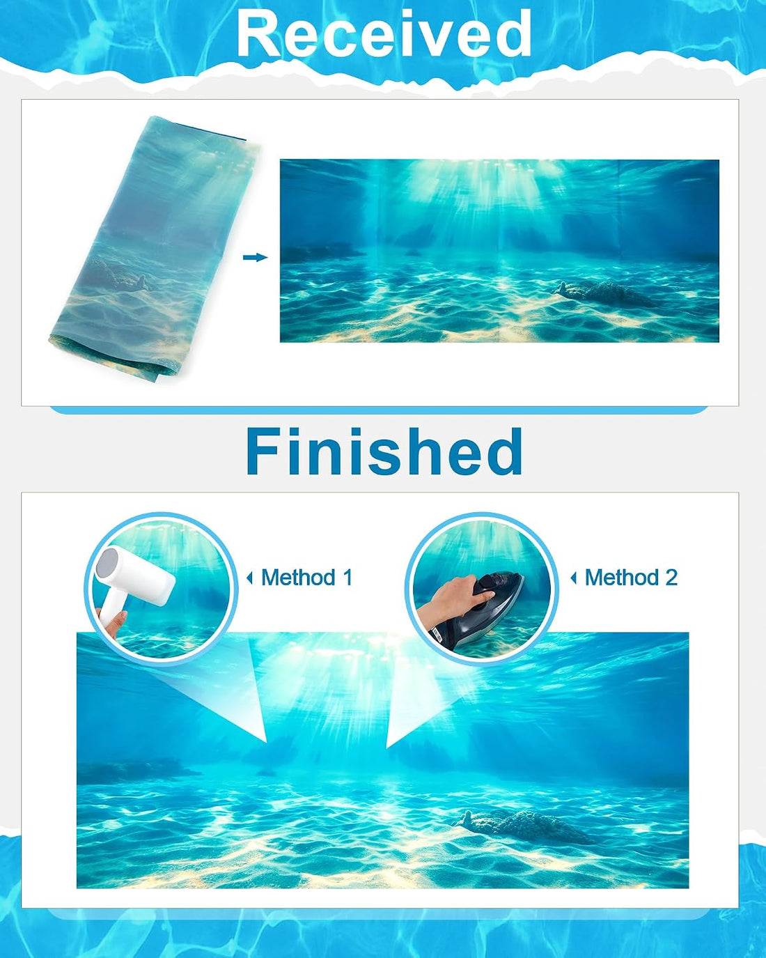 Mindsoft 4 Pack Aquarium Background