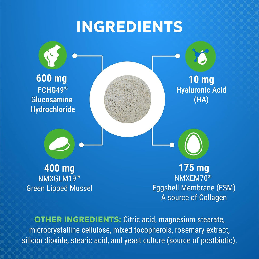 Nutramax Cosequin Elements Dog Joint Supplement, Green Lipped Mussel