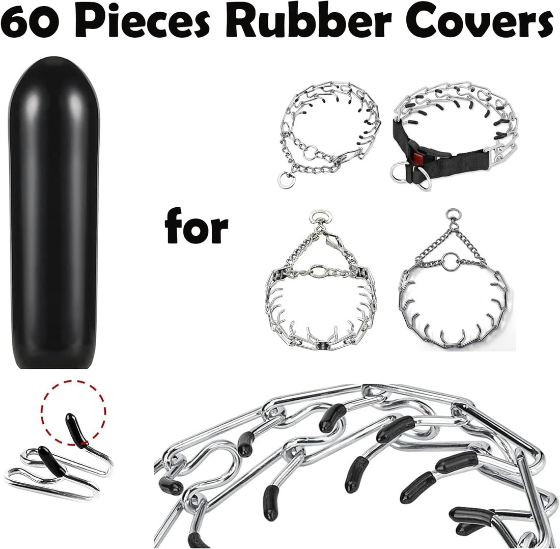 Prong Collar Covers,3.0mm-3.5mm (60 Tips per Pack)