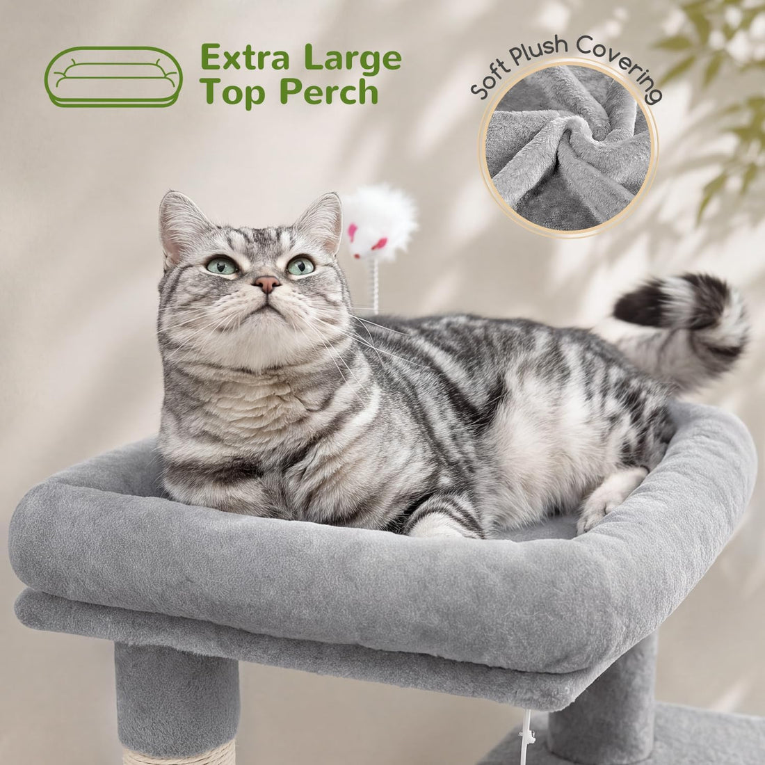 Globlazer Cat Tree Tower for Indoor Cats