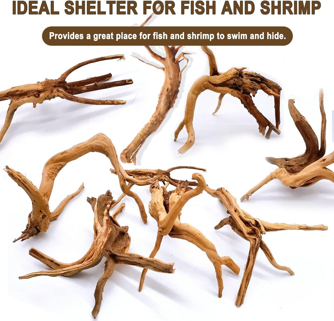 kathson 4Pcs Aquarium Driftwood