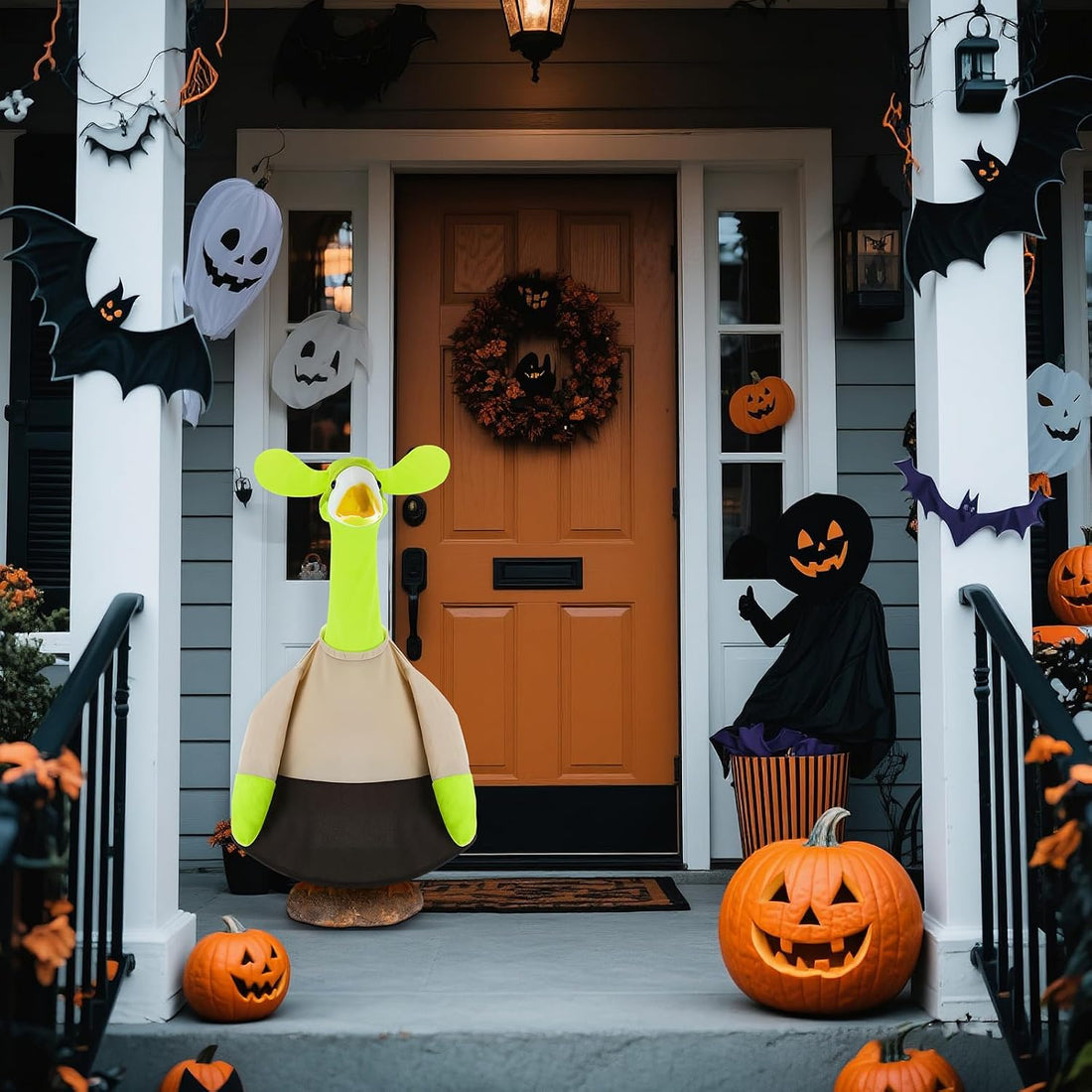 Halloween Porch Goose Outfits for 23" Statue