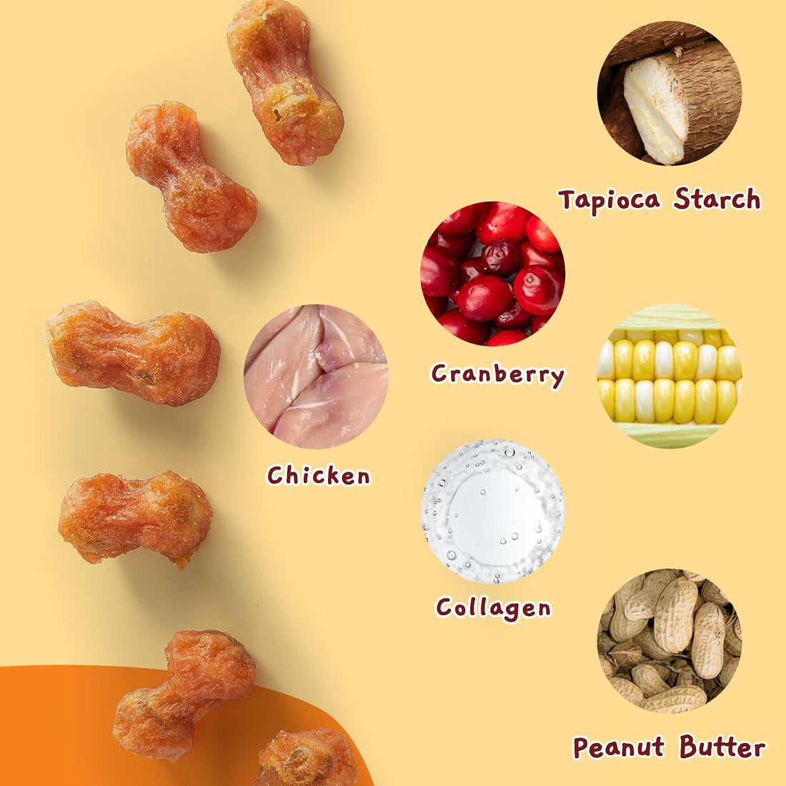 Jungle Calling Rawhide Free Dog Chew Treats