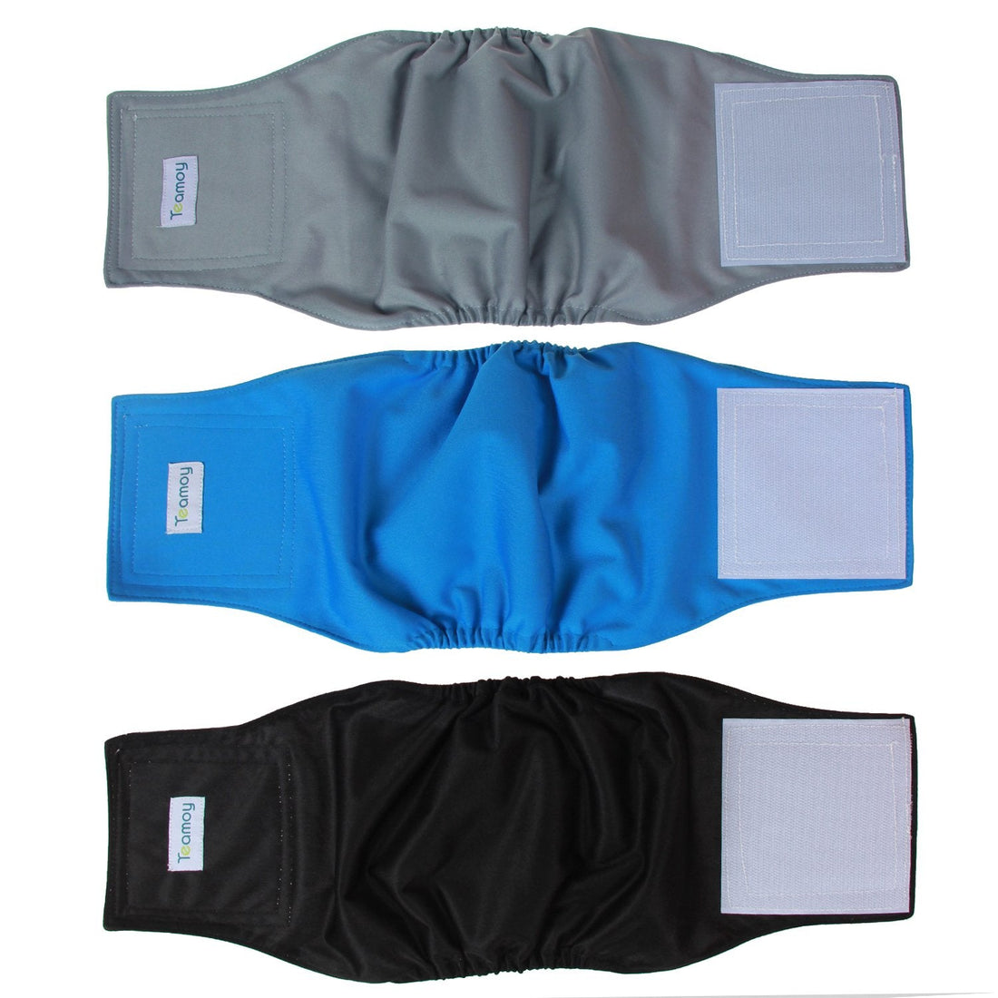 Teamoy Reusable Wrap Diapers for Male Dogs