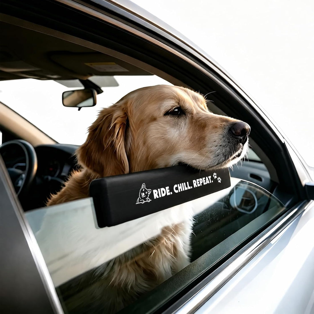 Dog Window Guards for Cars Pet Car Window Chin Rest for Comfortable
