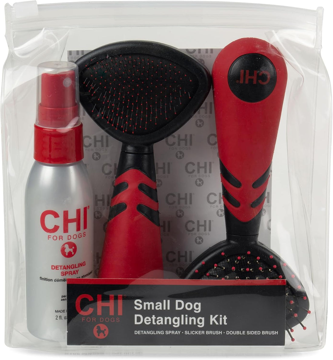 CHI for Dogs Small Breed Detangling Kit, 3-Piece Set
