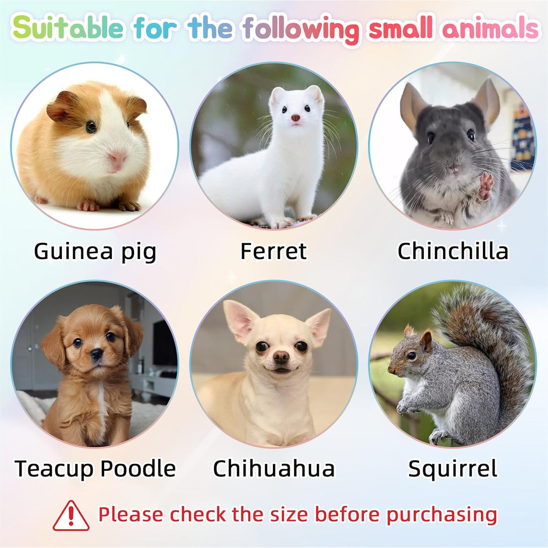 2pcs Animal Harness and Leash
