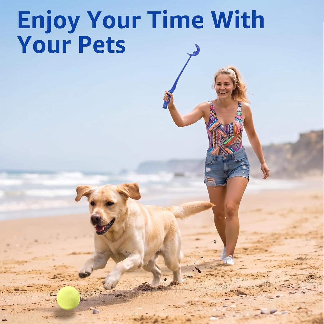 2 Dog Ball Launcher with 4 Balls