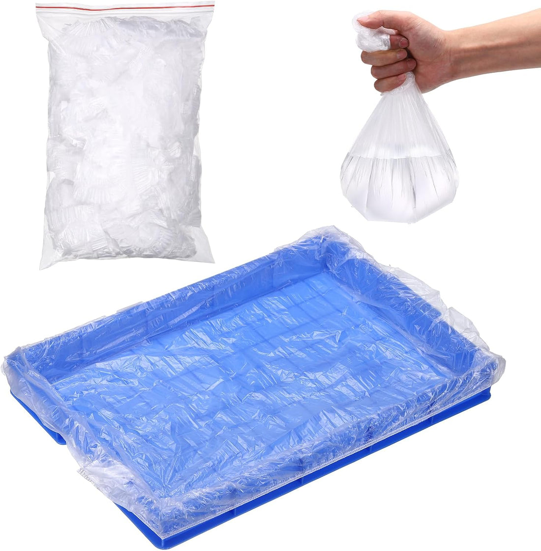 Disposable Bird Cage Liners for 16x12 Inch Pallets Tray 50 Pcs