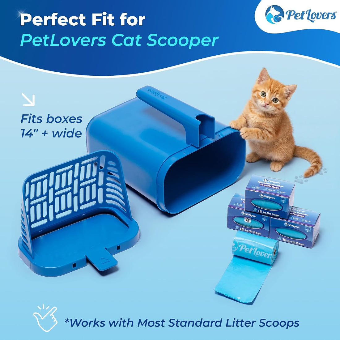PetLovers Cat Litter Scooper Refill Bags