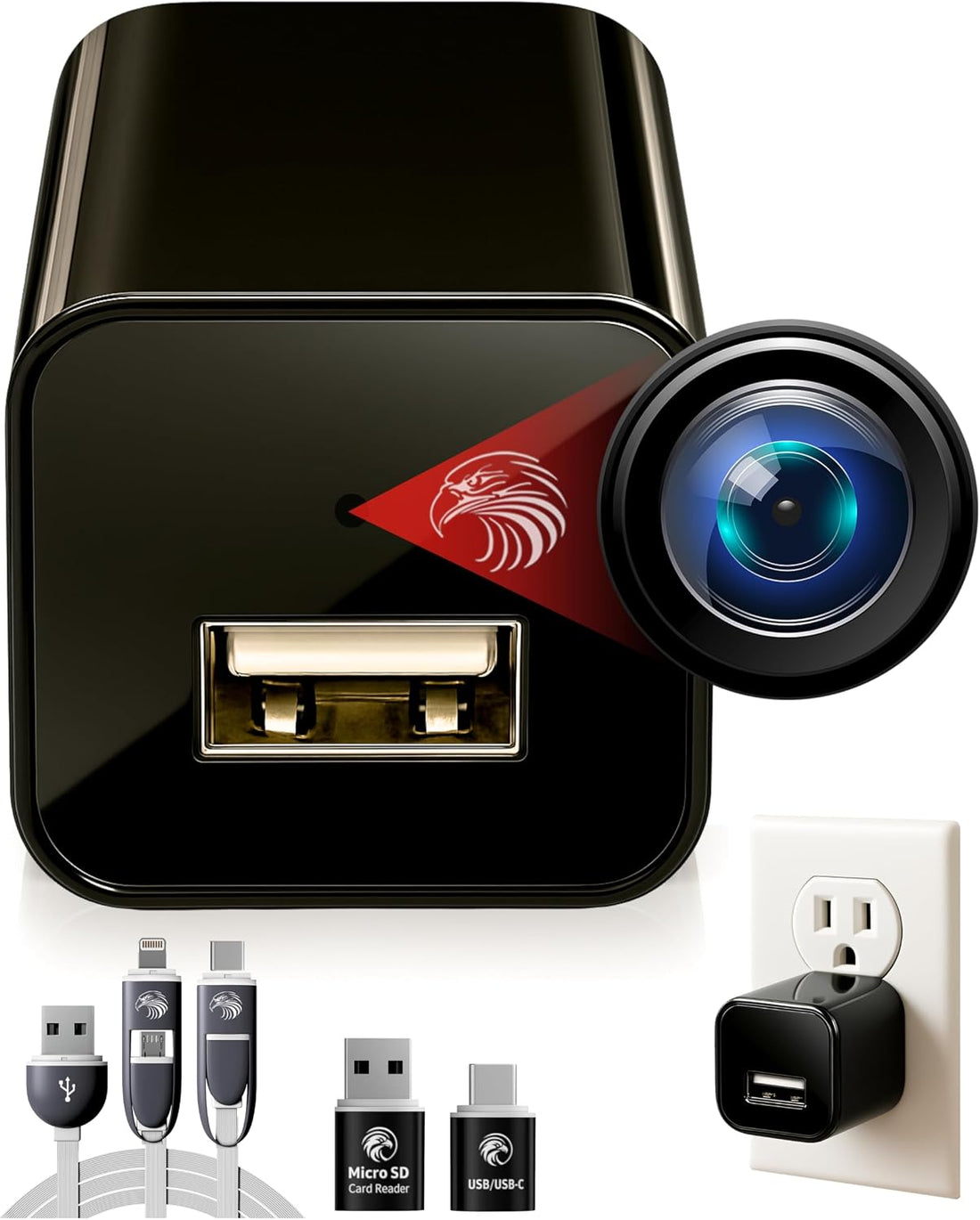 Plug-in Full HD Dome Camera - Premium Reliable 1080p Pet Cam