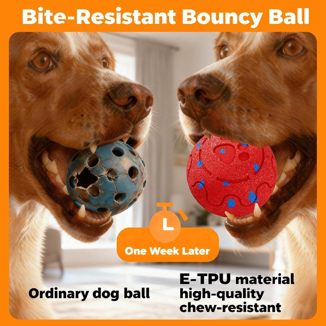 Interactive Smart Dog Toy, Automatic Moving, Bouncing Ball