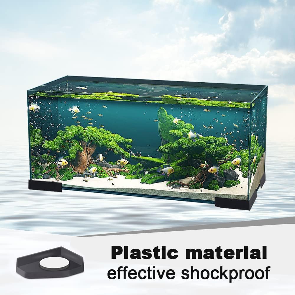 Aquarium Corner Protectors - 8pcs Anti-Vibration & Anti-Skid Pads
