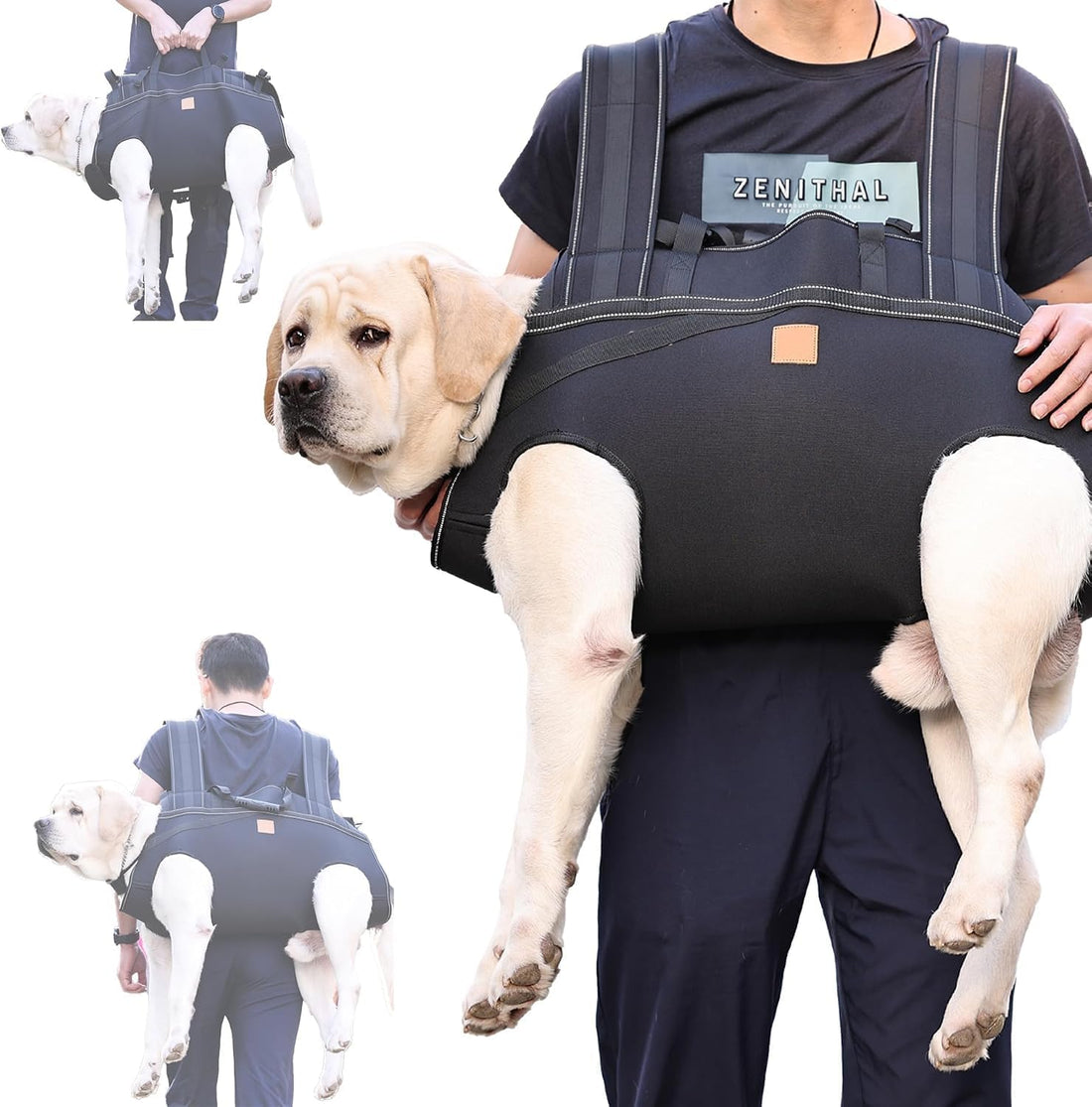 Dog Lift Harness Backpack Carrier for Large Dogs