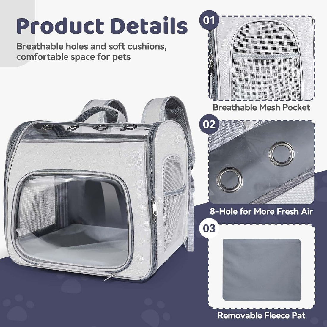Airline Approved Cat Soft-Sided Carrier Backpack