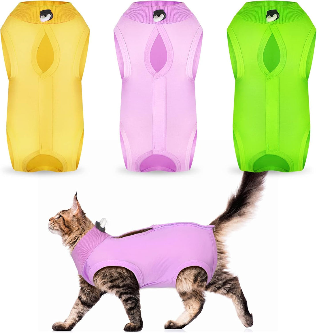 Nuanchu 3 Pcs Cat Recovery Suit