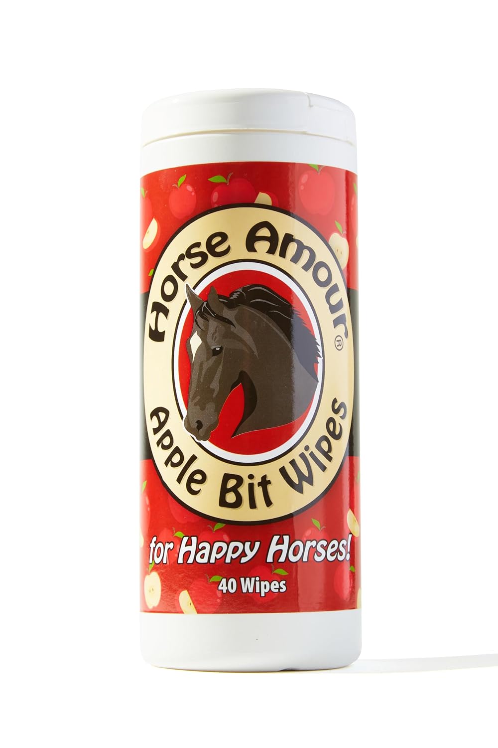 Horse Bit Wipes, Peppermint Scent, 40 Count