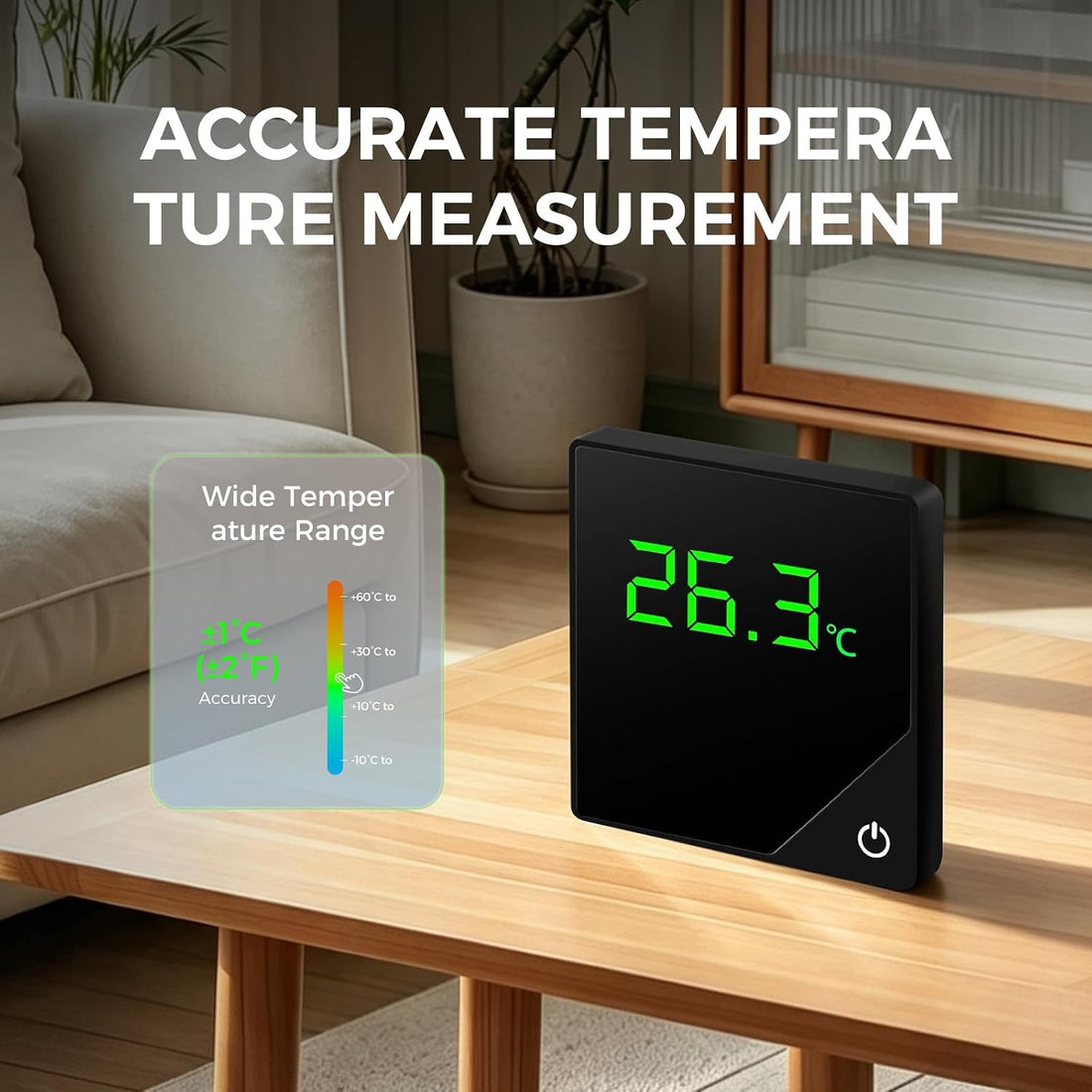 Fish Tank Thermometer, Digital Aquarium Thermometer