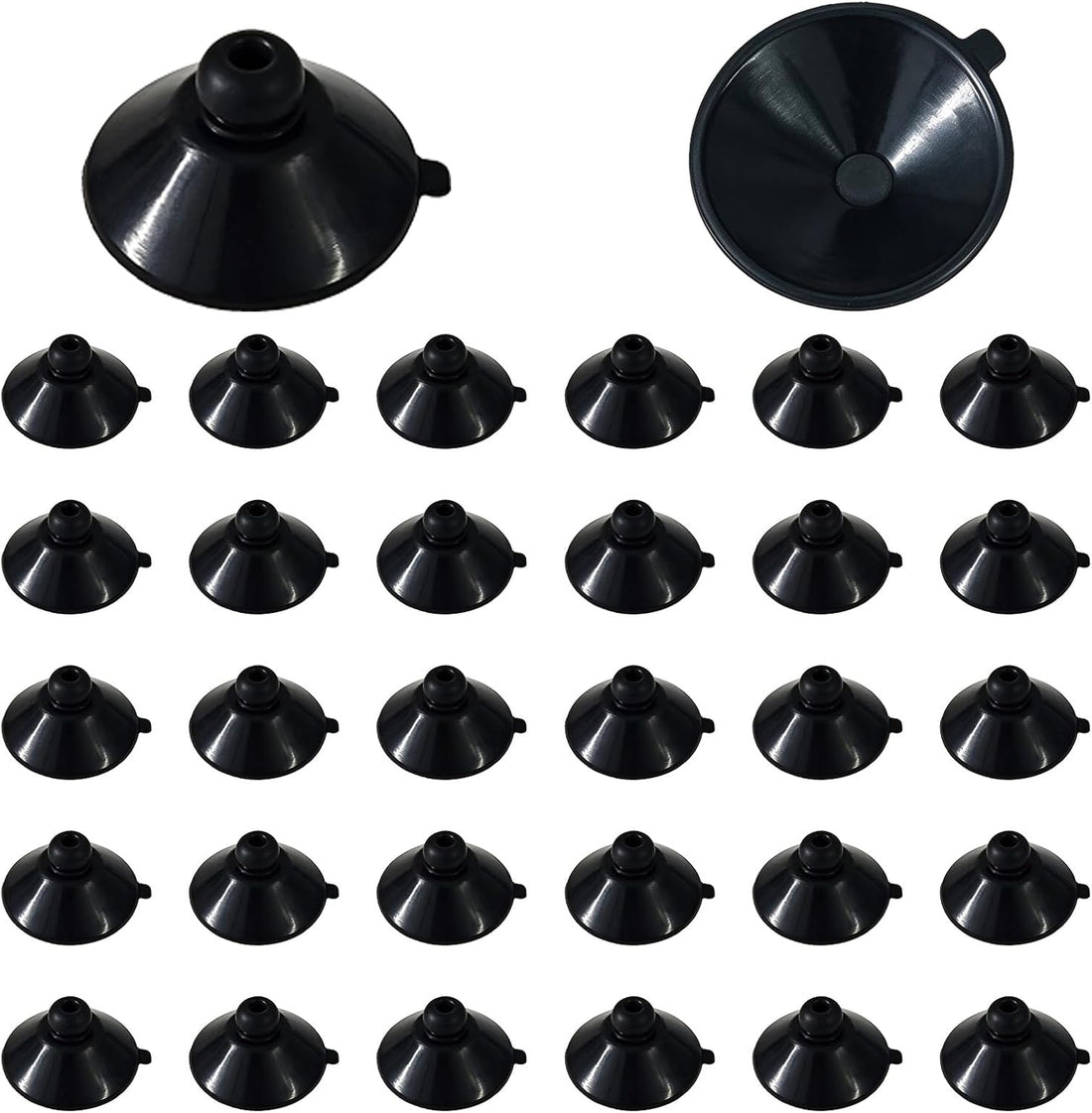 Fish Tank Suction Cup Clips,30 Pack Rubber Holders for Airline Tubing