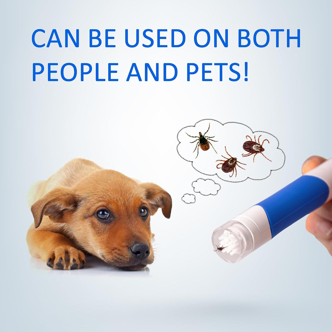 Kretrum Tick Removal Tool Pen Premium Auto Tick Remover Tool for Dogs