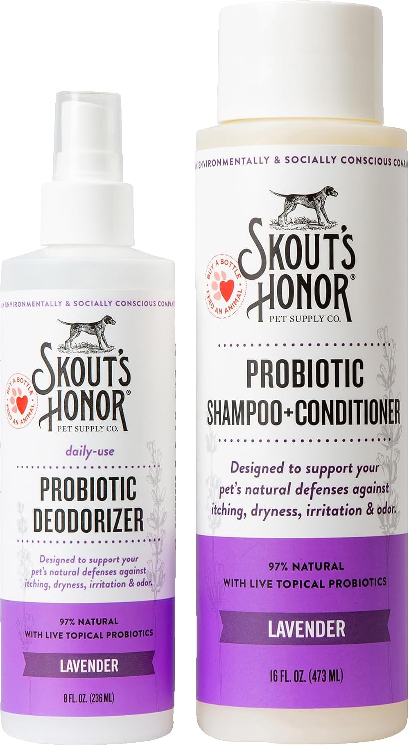 SKOUT'S HONOR Probiotic Grooming Essentials Bundle