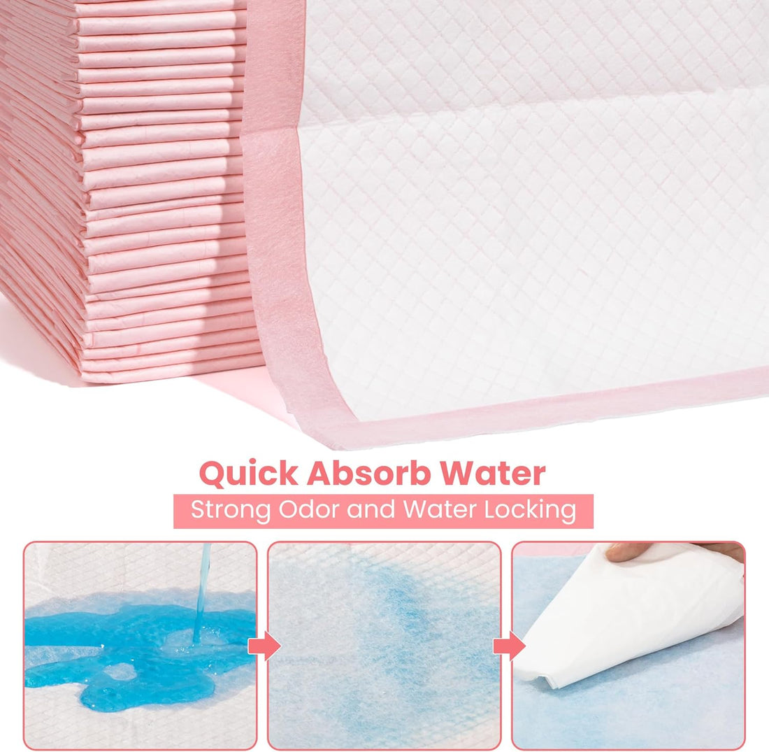 Pet Toilet Training Pads 100Count Disposable Puppy Pee Pads 18" x 13"