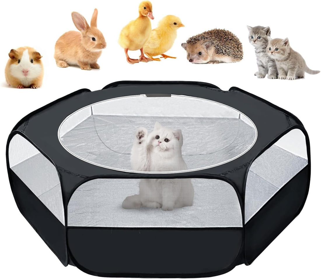 UWE Small Animal Playpen, Waterproof Foldable Pet Playpen
