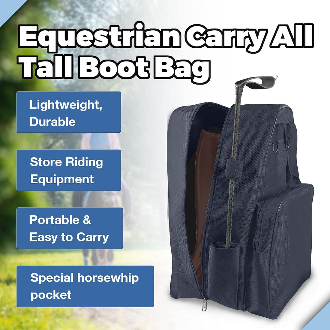 Harrison Howard Equestrian Boot Bag
