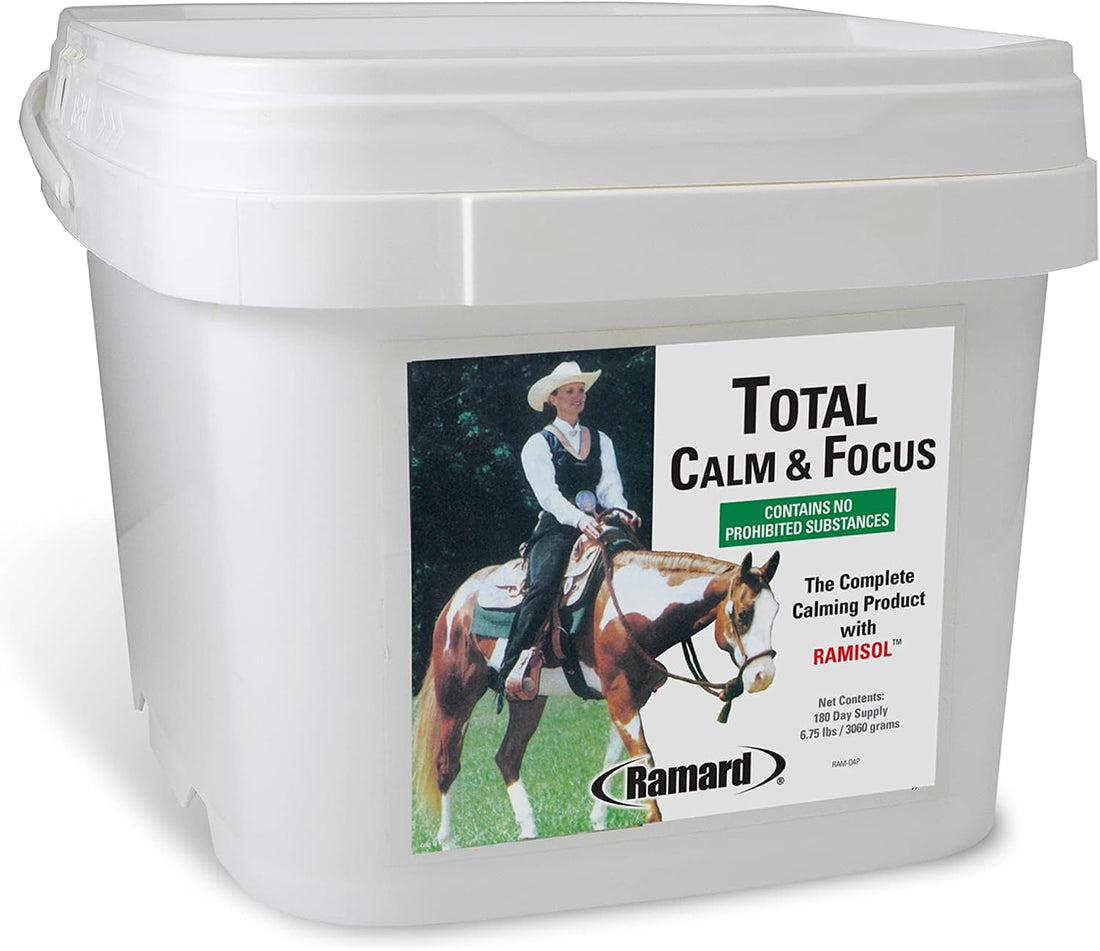 Ramard Total Calm & Focus Horse Calming Supplement, Magnesium