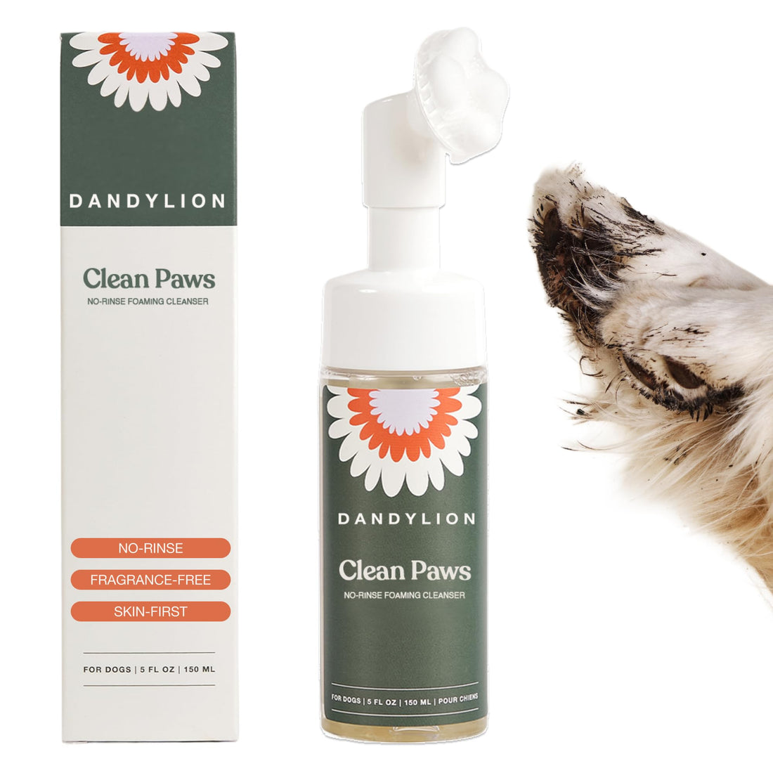 Dandylion Dog Paw Cleaner, Clean Paws, Dog Paw Washer