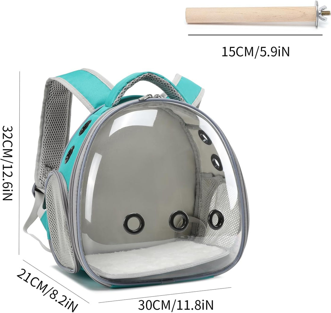 Portable Travel pet Backpack Carrier Hamster Bag Guinea Pig Bird