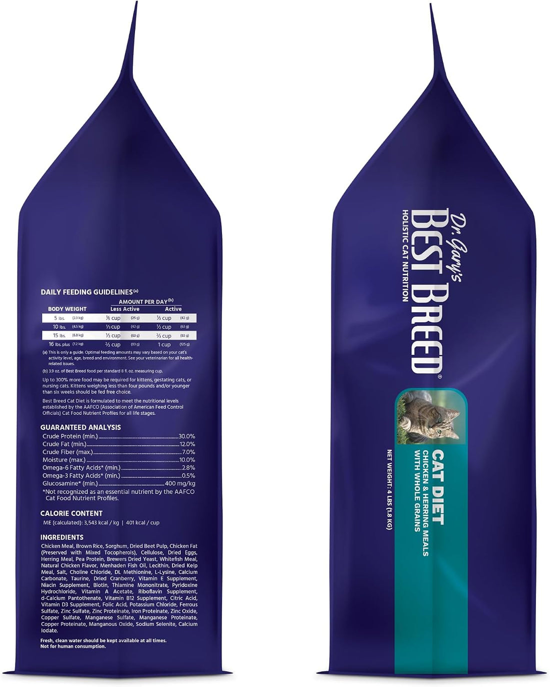 Best Breed Dr. Gary’s Cat Diet – Chicken Dry Cat Food