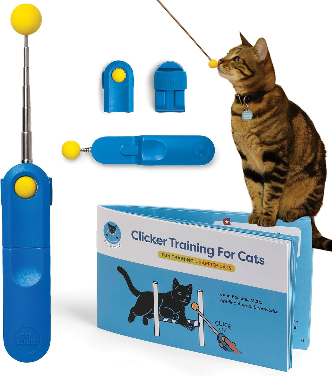 Cat School Cat Training Clicker Positive Reinforcement Training Tool