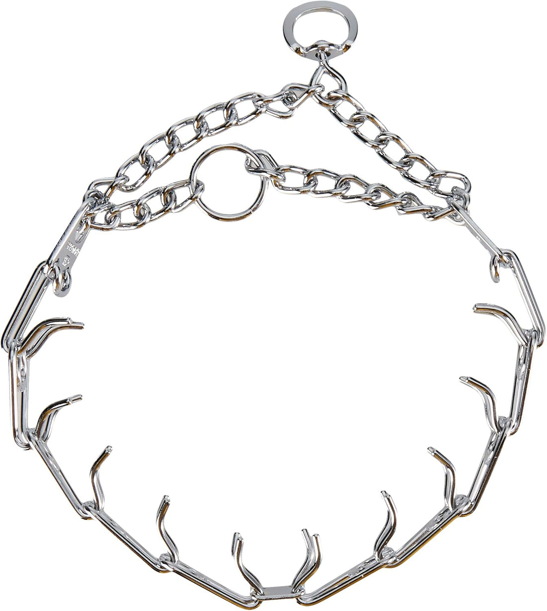 Herm Sprenger Dog Training Pinch Collar Chrome Plated Steel