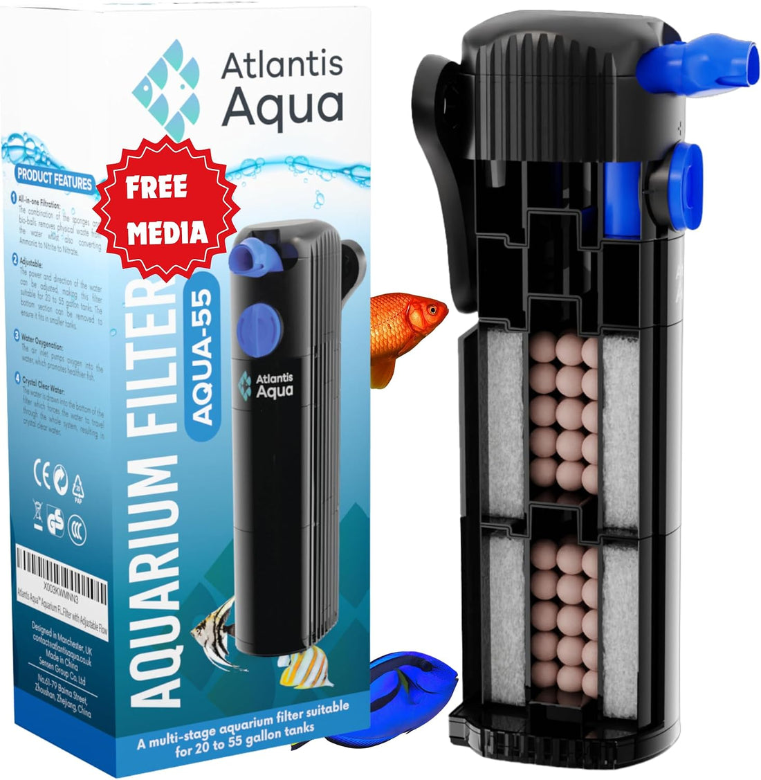 55 Gallon Fish Tank Filter to 100 Gallon Fish Tank Filter