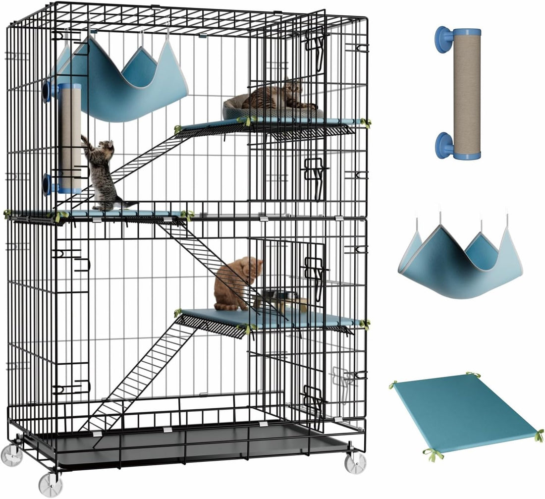 STILLCOVE 4-Tier Cat Cage Indoor