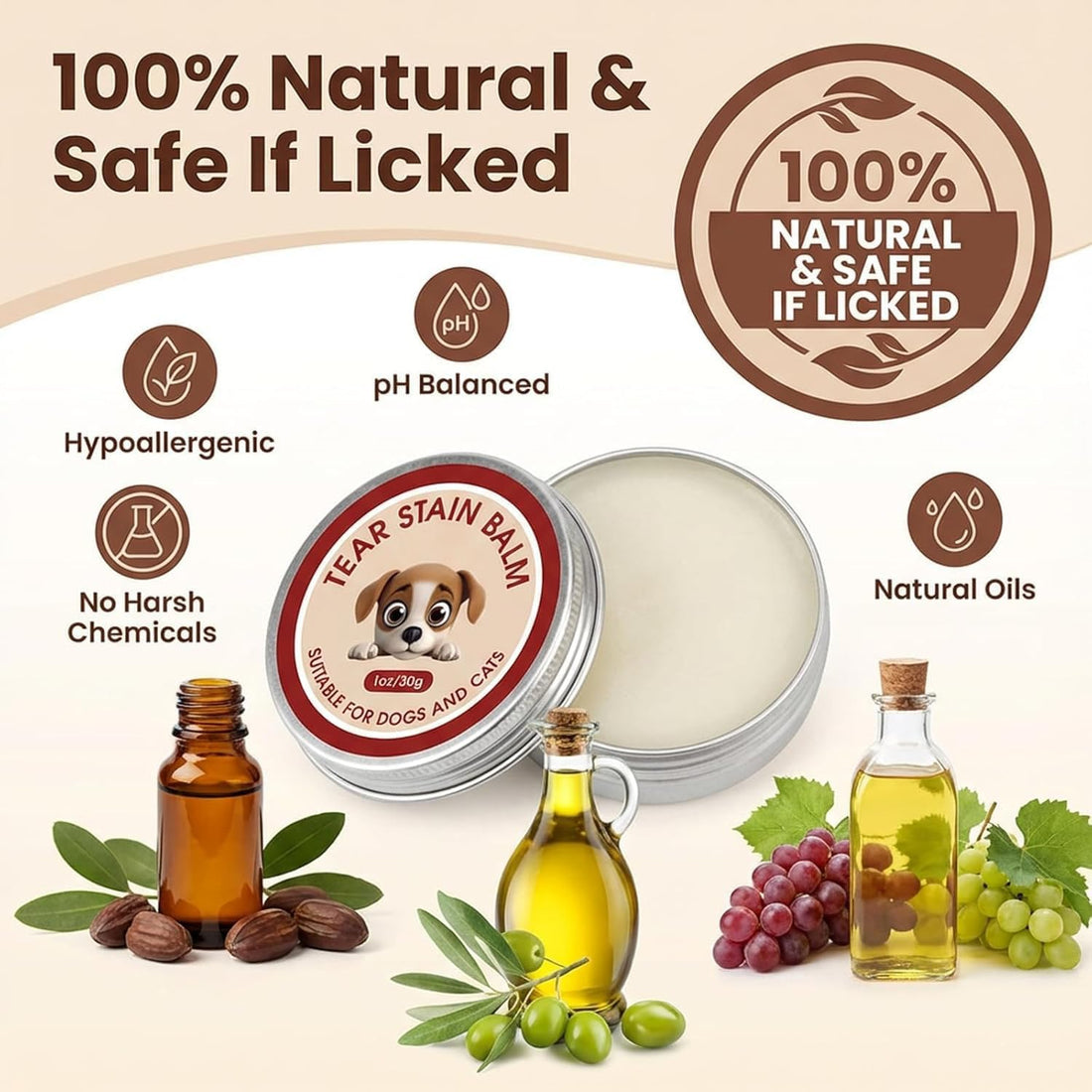 Angel Eyes Tear Stain Remover for Dogs