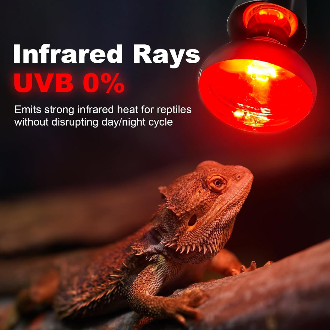 MIXJOY 100W Infrared Heat Lamp Bulbs