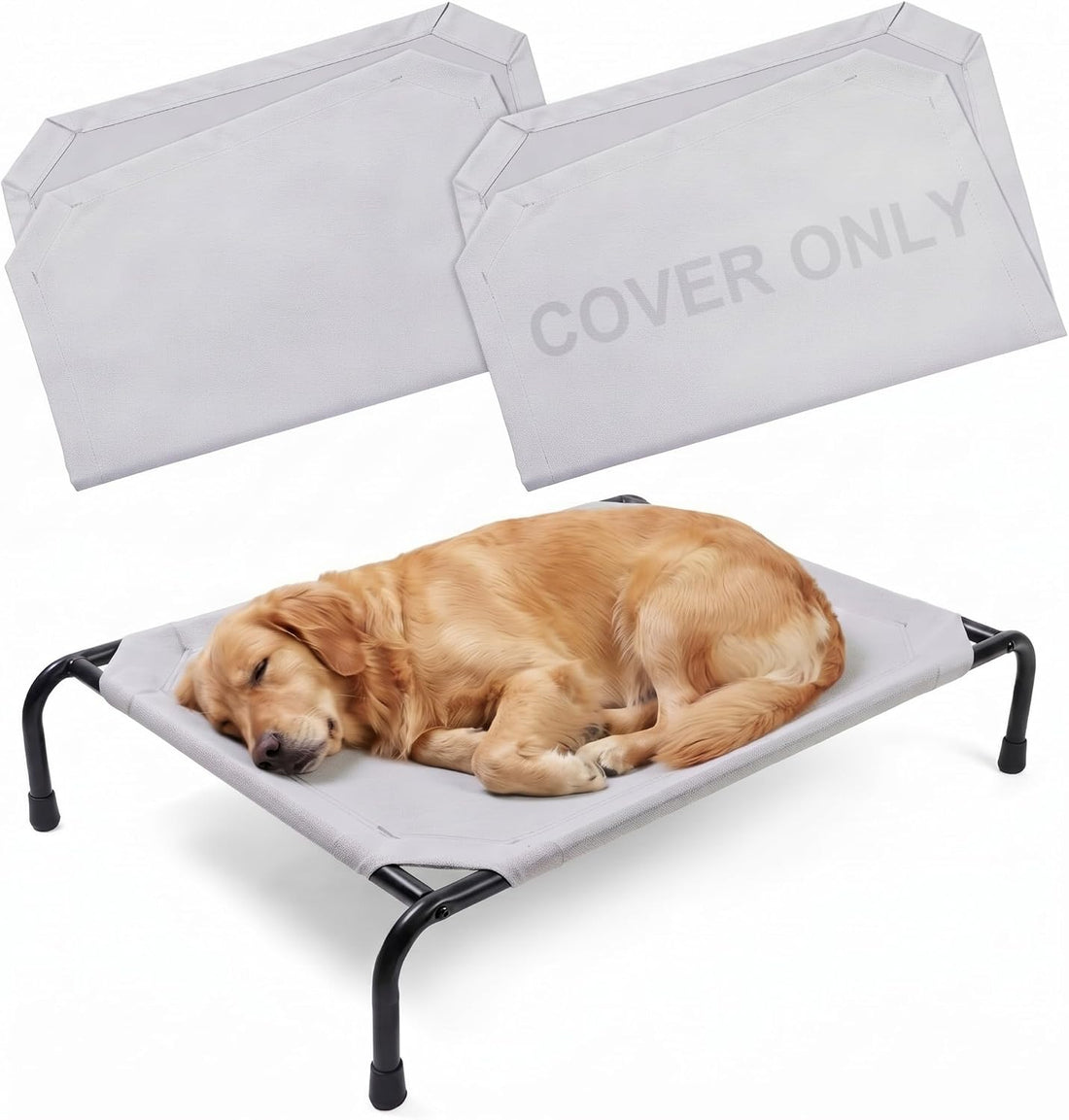 1 Pc Elevated Dog Bed Replacement Cover Dog Cot Cover Only