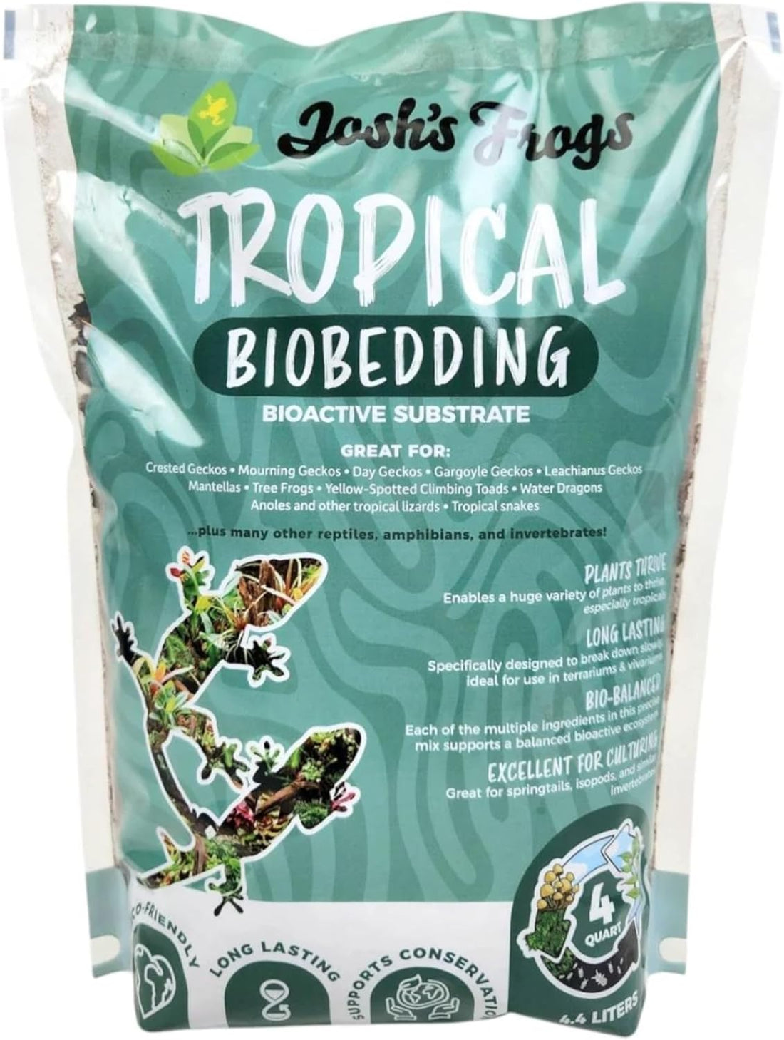 Josh's Frogs BioBedding Tropical Bioactive Substrate (10 quarts)